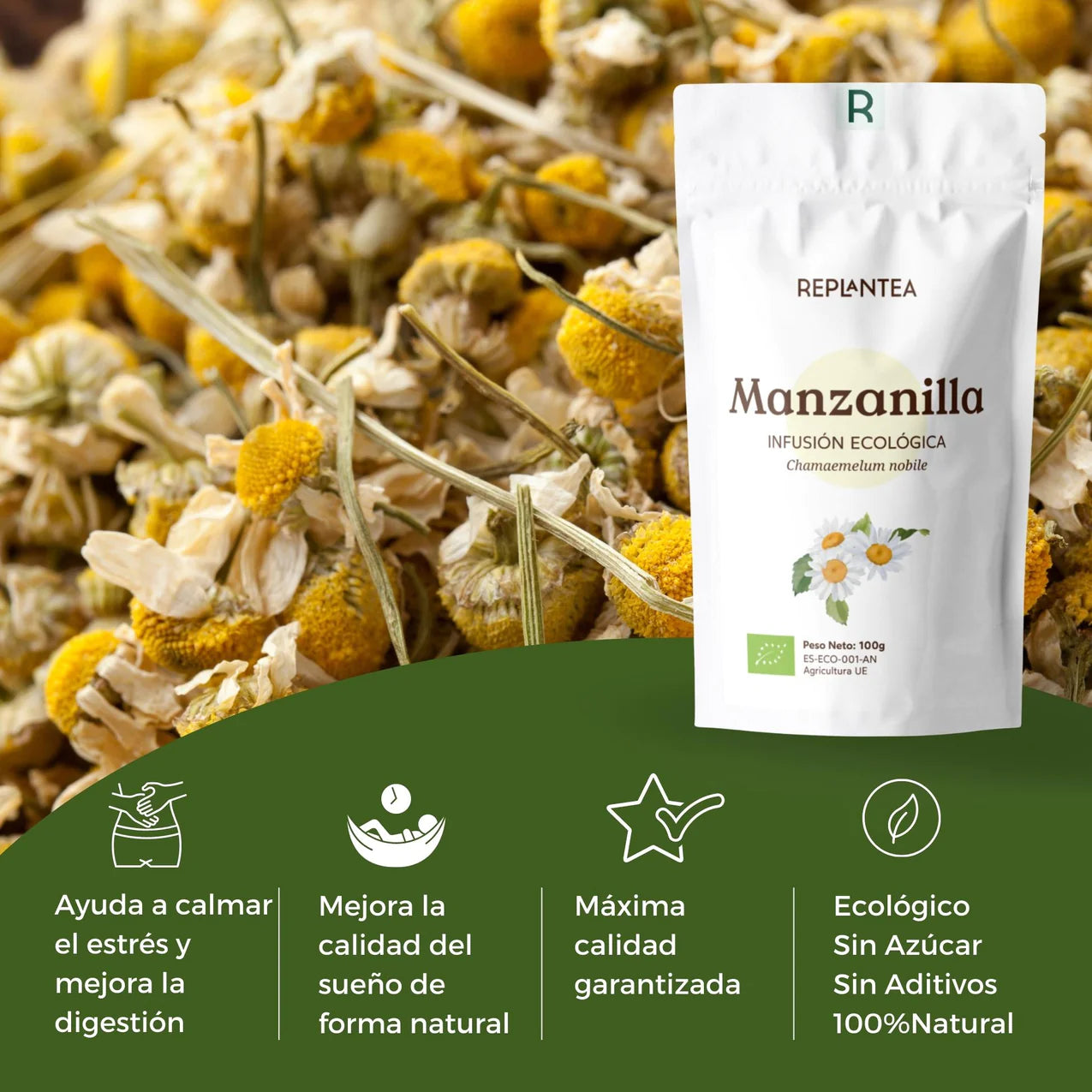 Infusión de Manzanilla Ecológica 100g