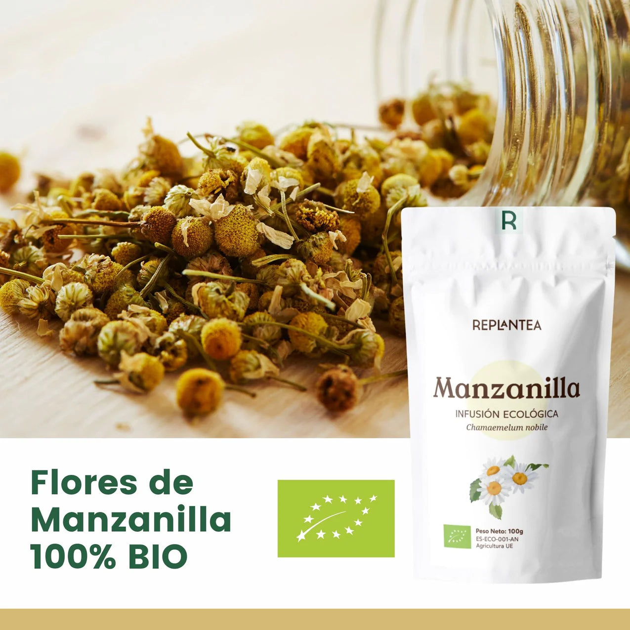 Infusión de Manzanilla Ecológica 100g
