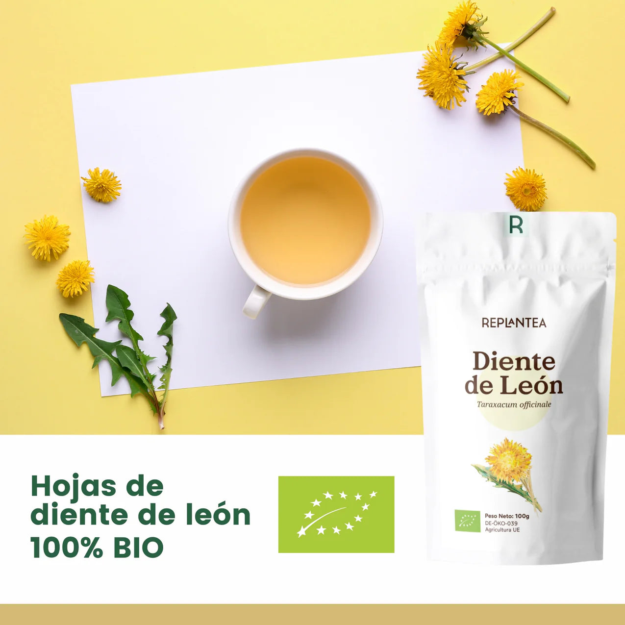 Infusión de Diente de León Ecológica 100g