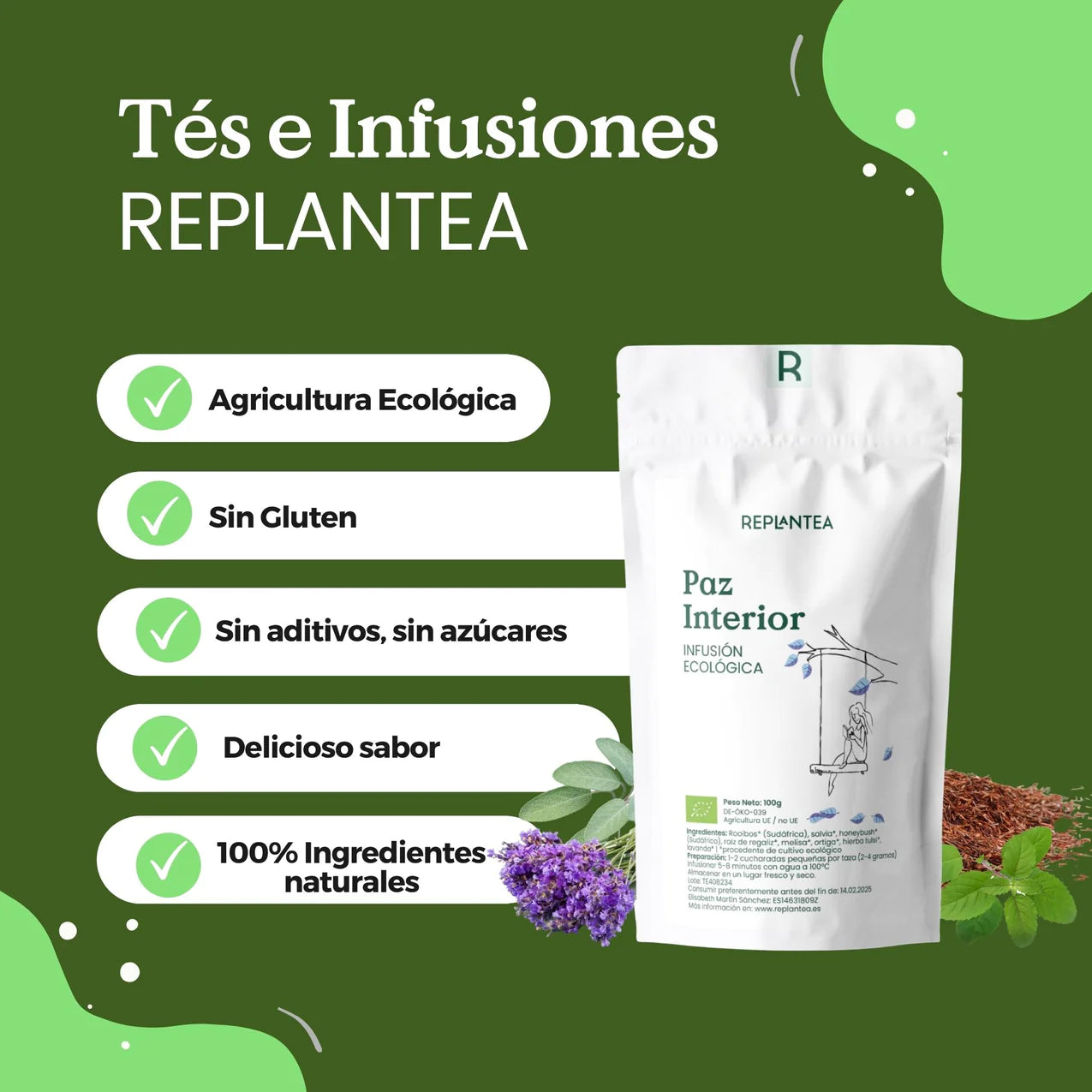 Infusión Paz Interior Ecológica 100g