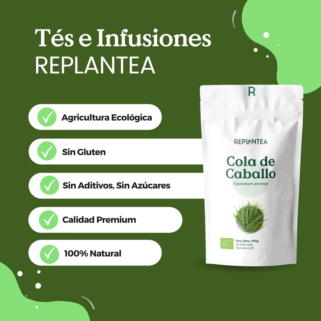 Infusión de Cola de Caballo Ecológica 100g