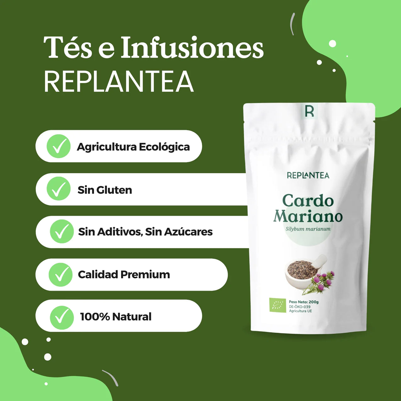 Infusión de Cardo Mariano Ecológica 200g
