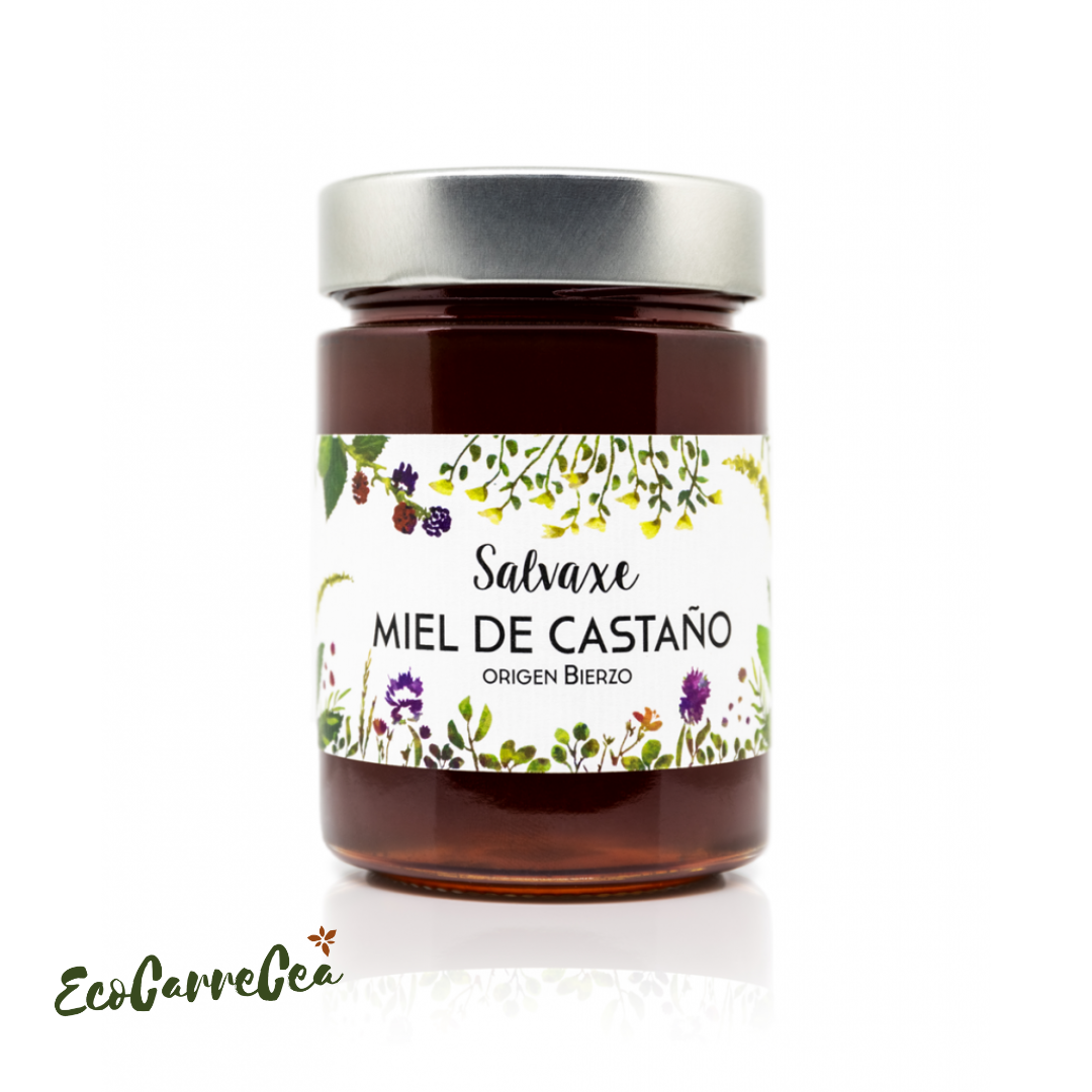 Miel de castaño ecológica Salvaxe