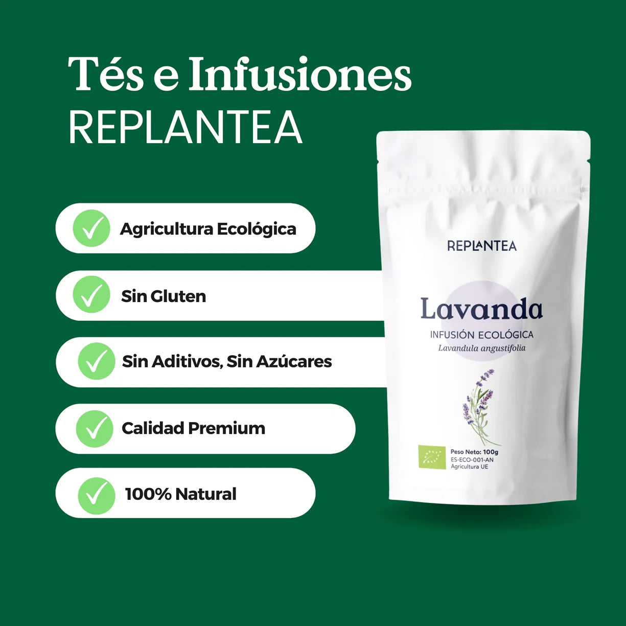 Infusión de Lavanda Ecológica 100g