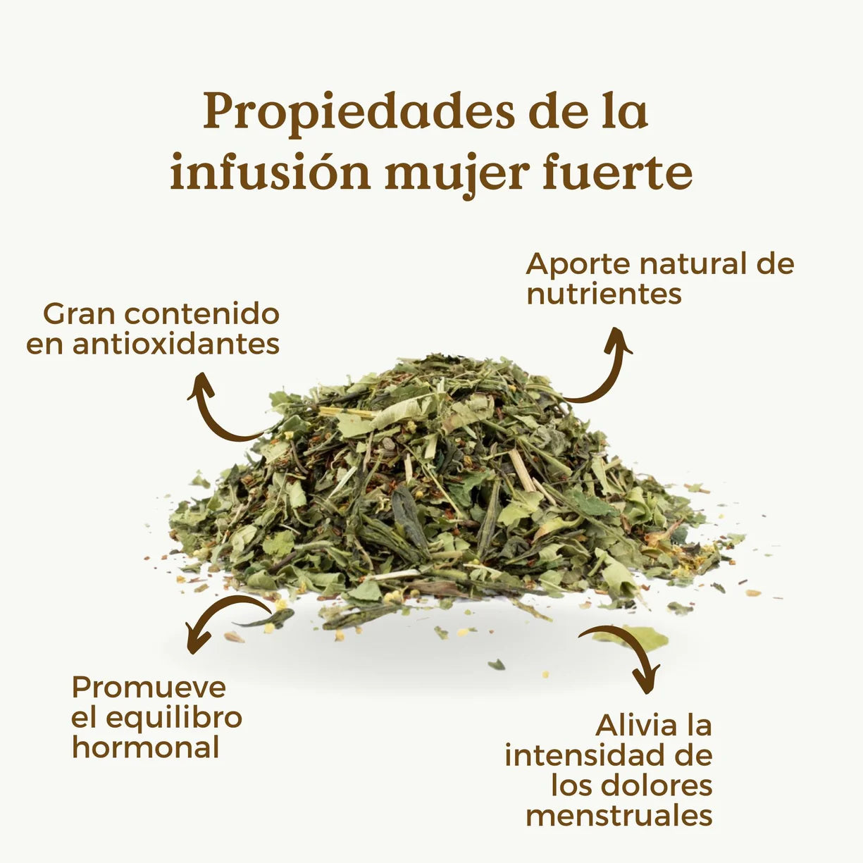 Infusión Mujer Fuerte Ecológica 80g