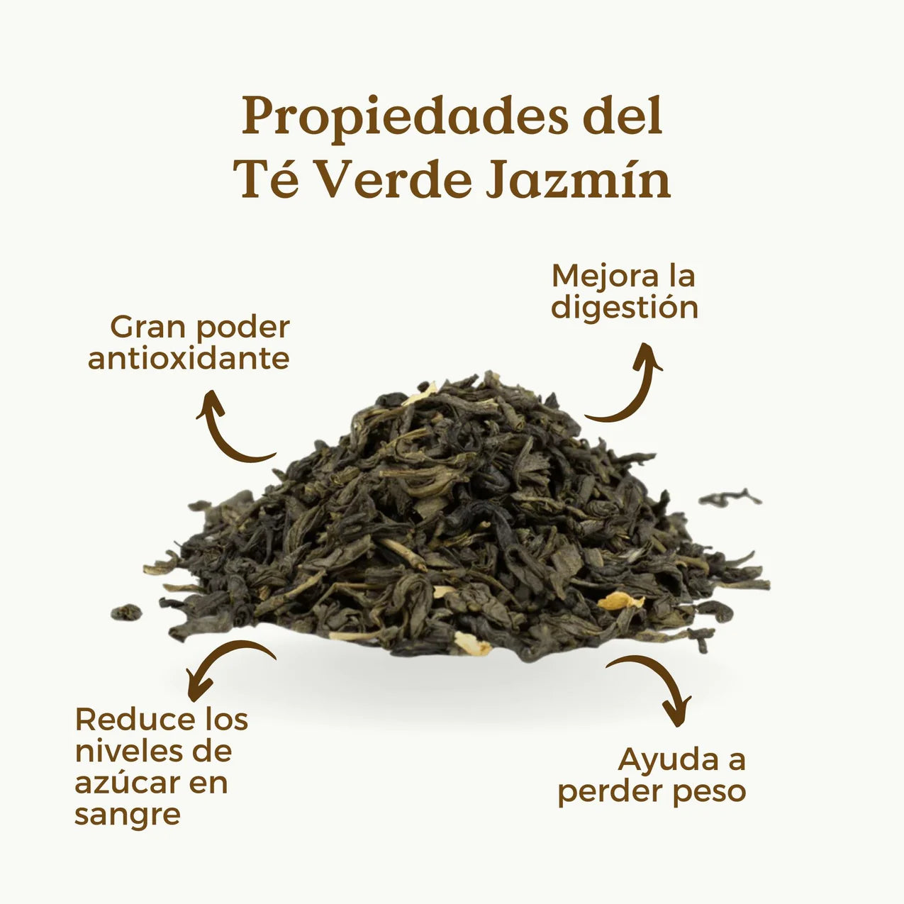 Té Verde Jazmín Ecológico 100g