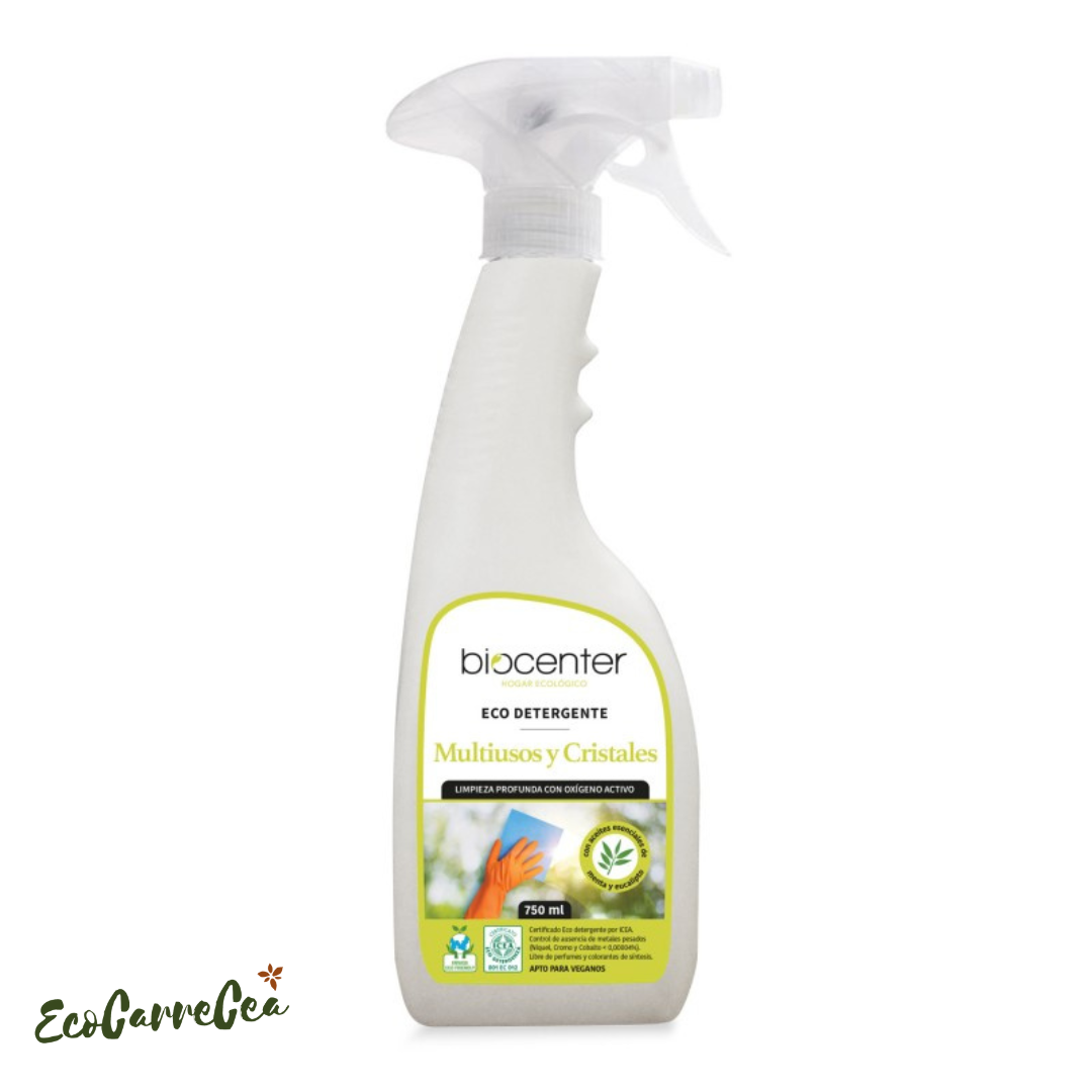 LIMPIACRISTALES MULTIUSOS LIMPIADOR ECOLÓGICO DE OXÍGENO ACTIVO