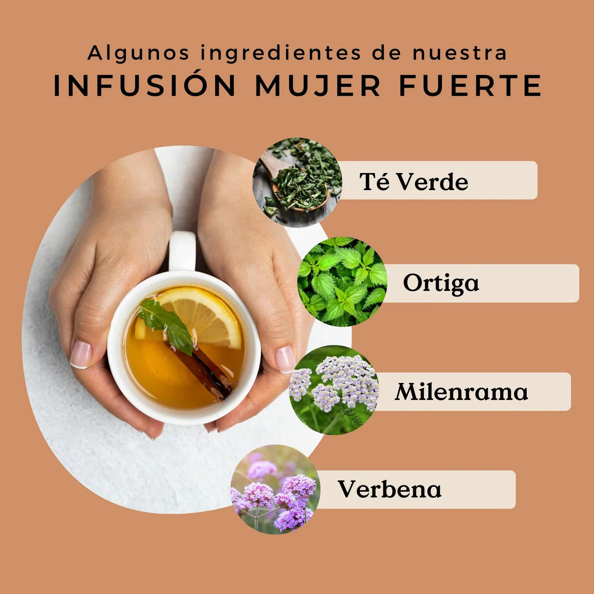 Infusión Mujer Fuerte Ecológica 80g