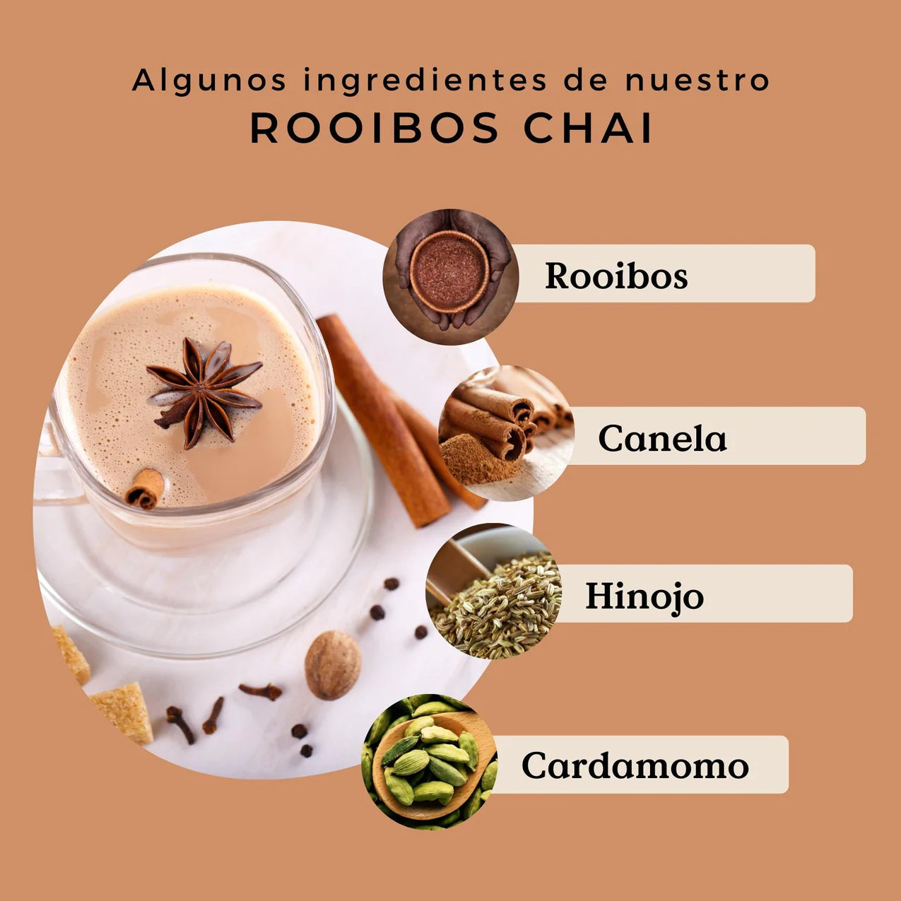 Rooibos Chai Ecológico 100g