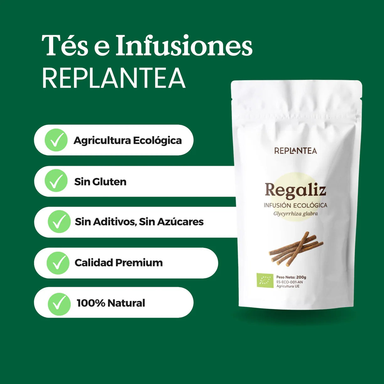 Infusión de Regaliz Ecológico 200 gr