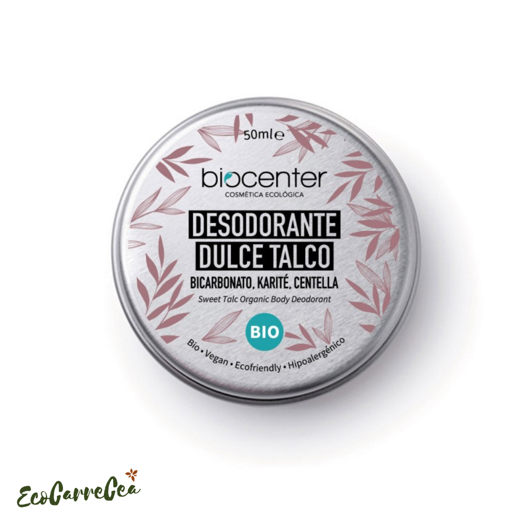 Desodorante sólido Dulce Talco.