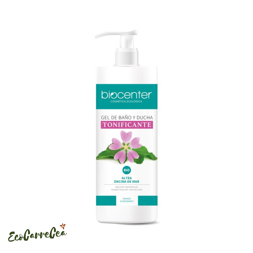 Gel de baño y ducha natural Tonificante - Línea Botanical - Ecológico y vegano 500 ml