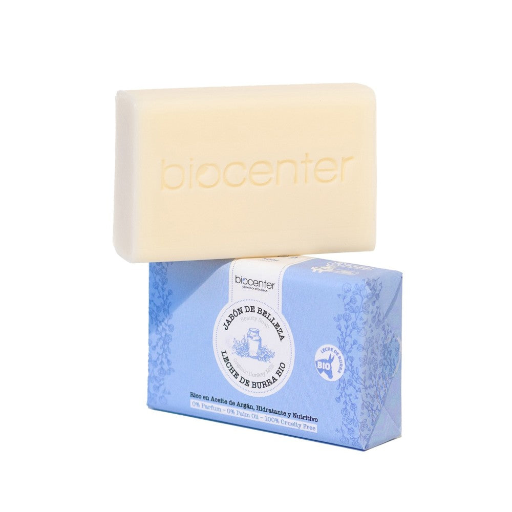 Jabón de Belleza de Leche de burra ecológica.