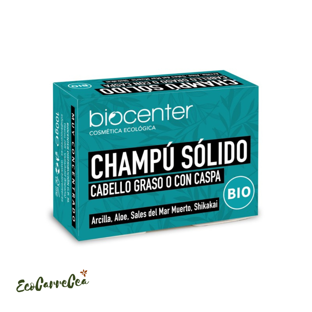 Champú Sólido cabello graso o con caspa.