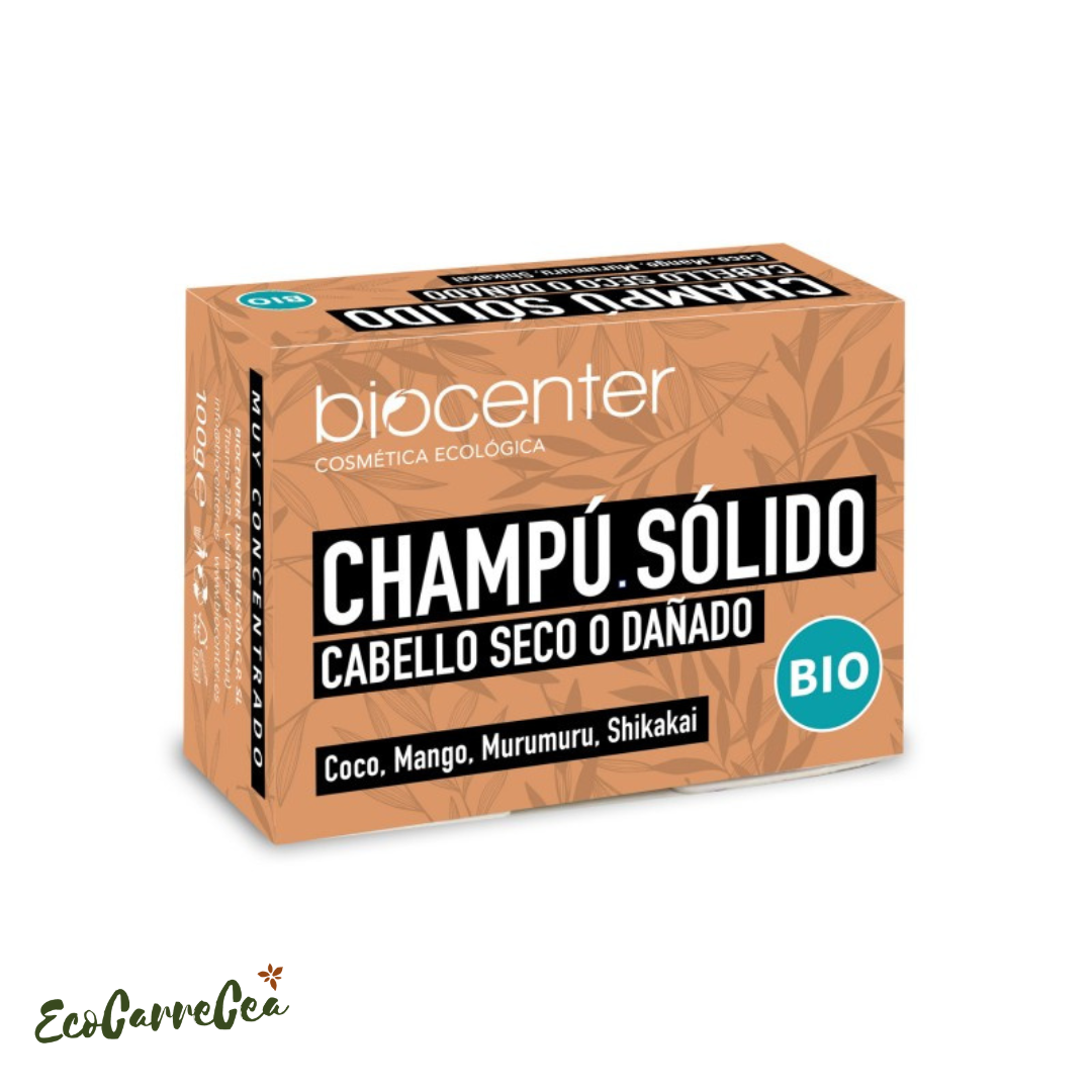 Champú Sólido cabello seco o dañado.