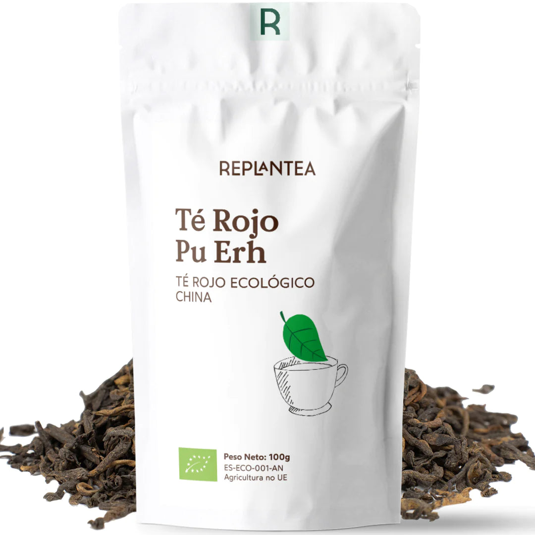 Té Rojo Pu Erh Ecológico 100g
