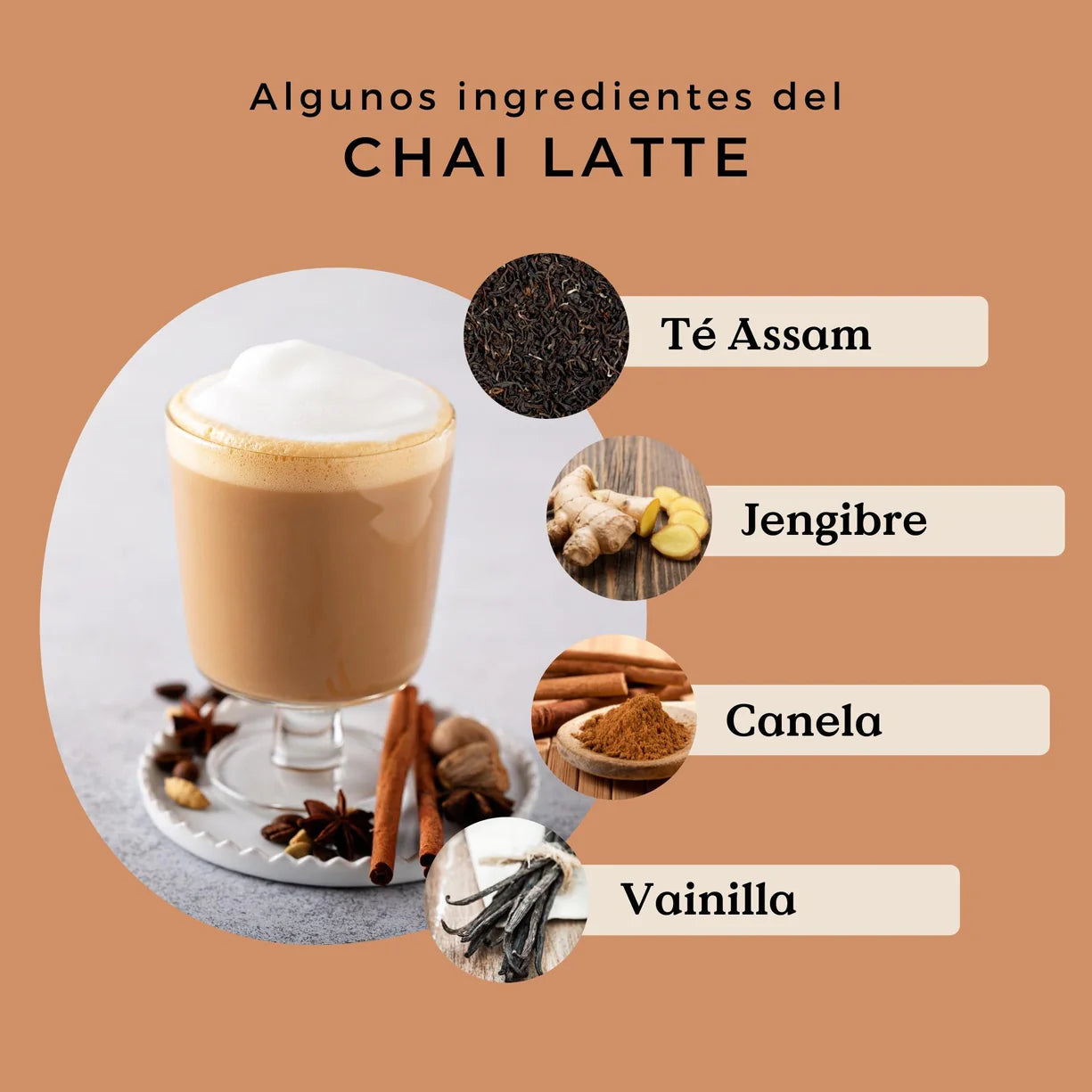 Té Negro Chai Latte Ecológico 100g