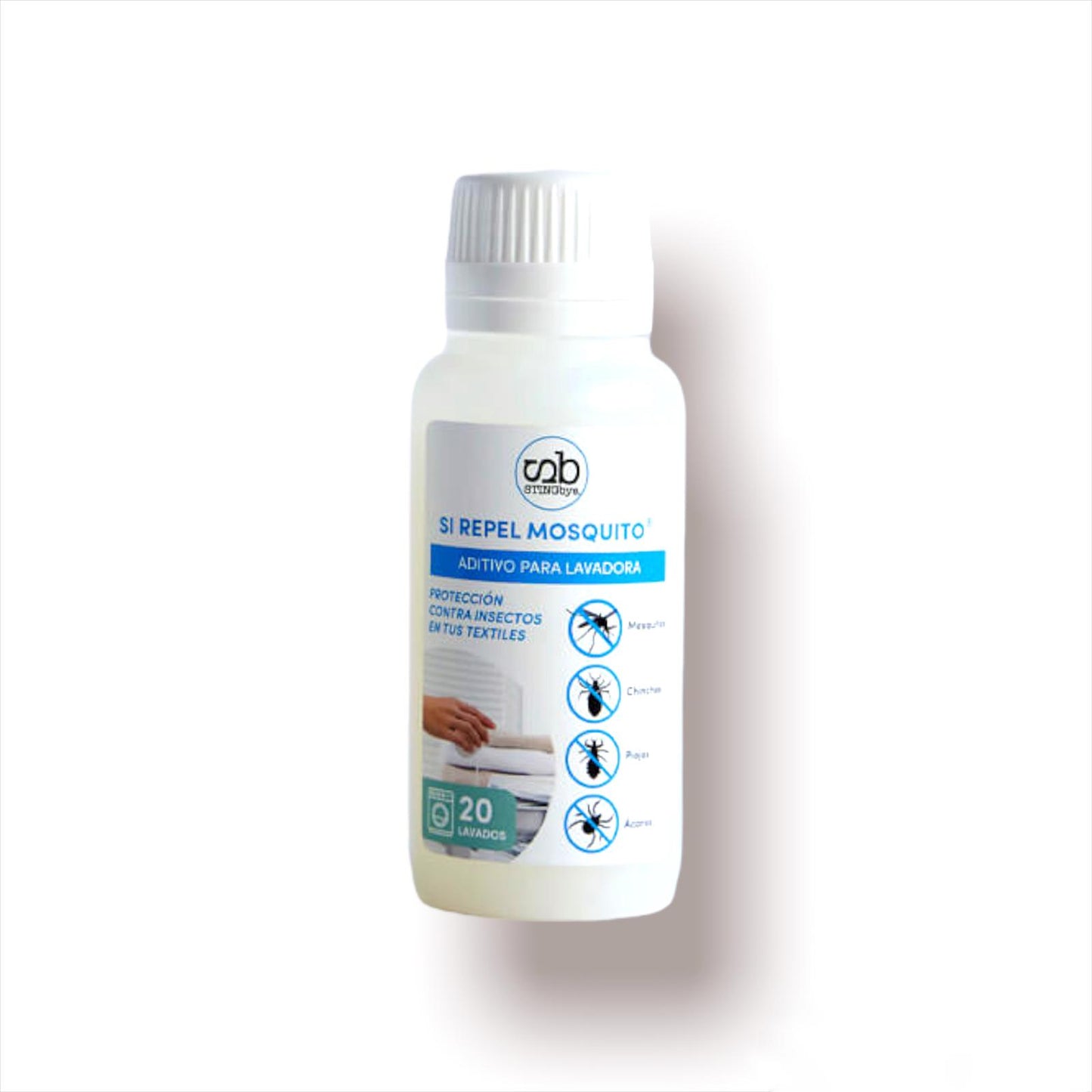 Aditivo anti-mosquitos para lavadora
