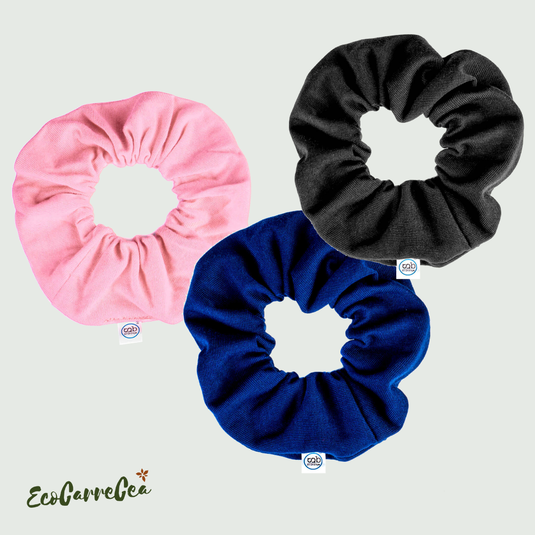 Pack 3 Coleteros anti - piojos Azul, Negro & Rosa