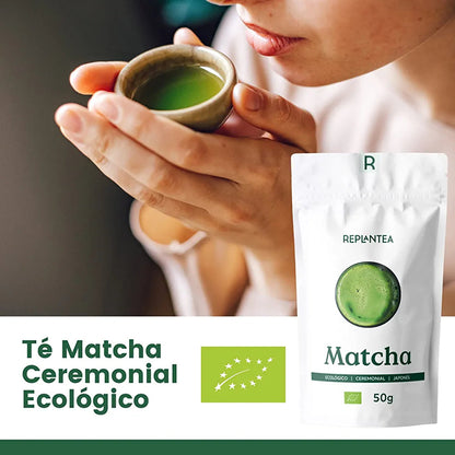 Té Matcha Ceremonial Japonés Ecológico 50g