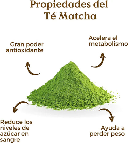 Té Matcha Ceremonial Japonés Ecológico 50g