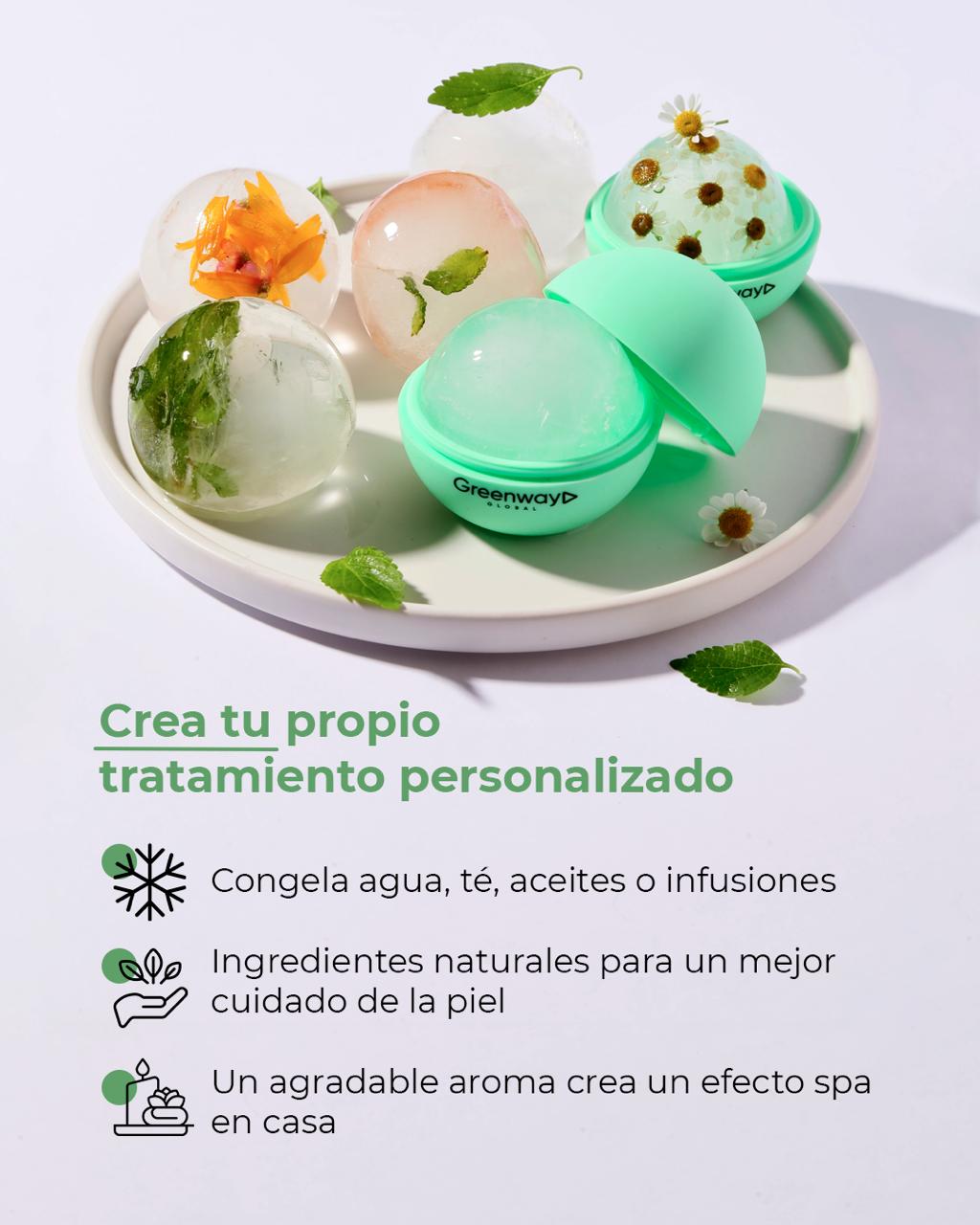 Cryo esfera masajeador facial y corporal