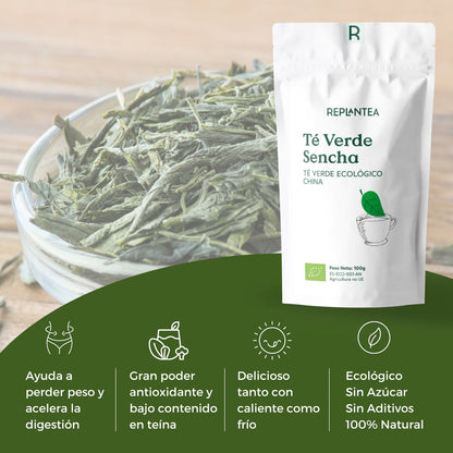 Té Verde Sencha Ecológico 100g
