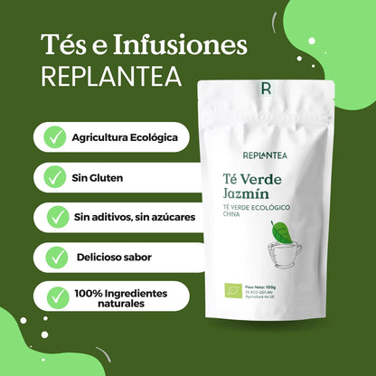 Té Verde Jazmín Ecológico 100g