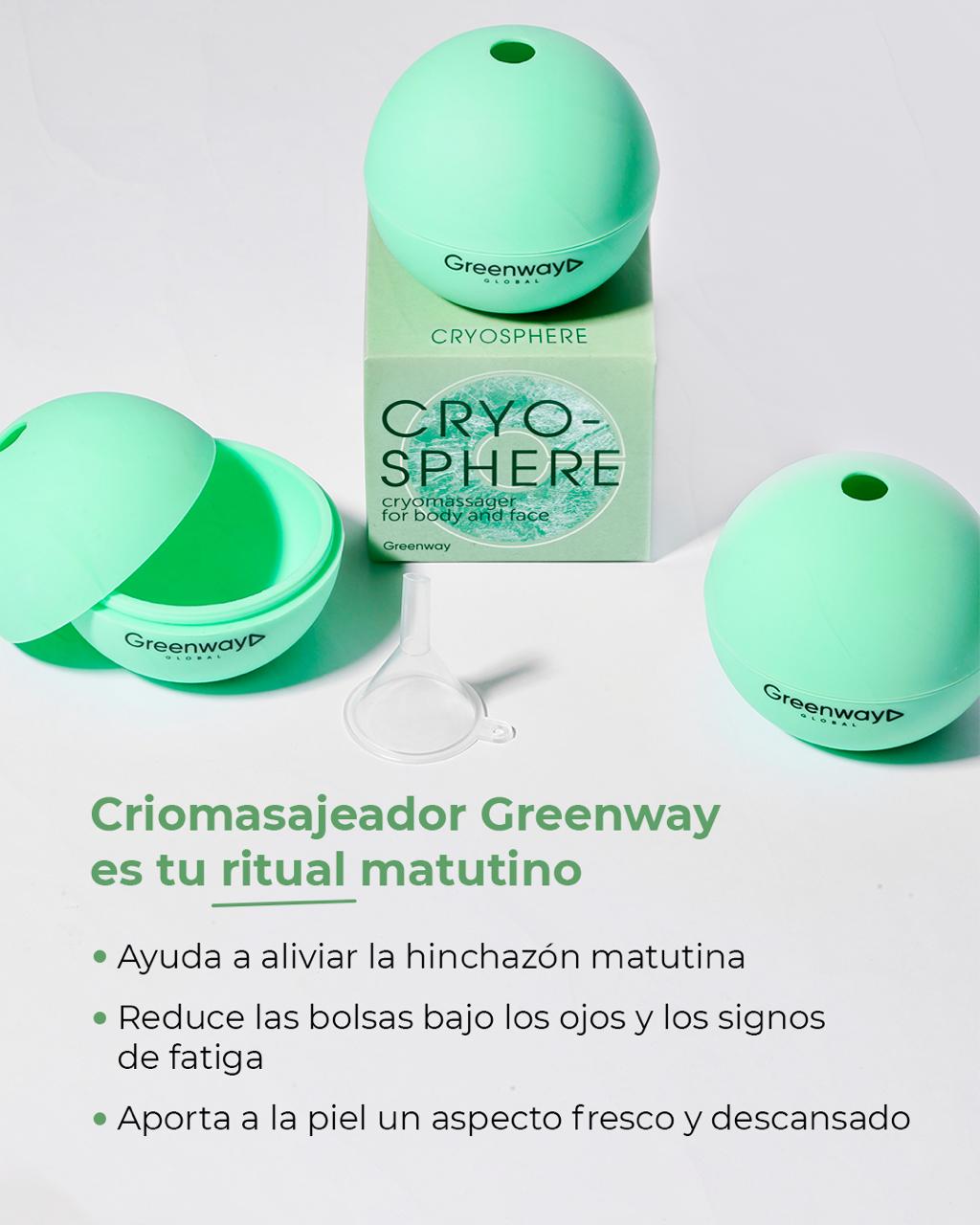 Cryo esfera masajeador facial y corporal