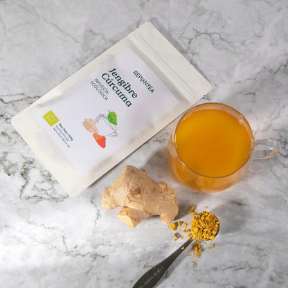 Infusión de Jengibre y Cúrcuma Ecológica 100g