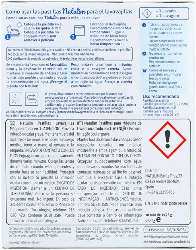 Lavaplatos Natulim Ecológico
