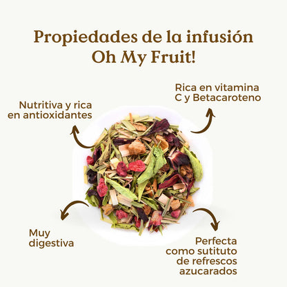 Infusión de Frutas Oh My Fruit! Ecológica 100g