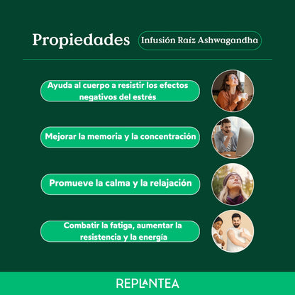 Infusión Raíz de Ashwagandha Ecológica 100g