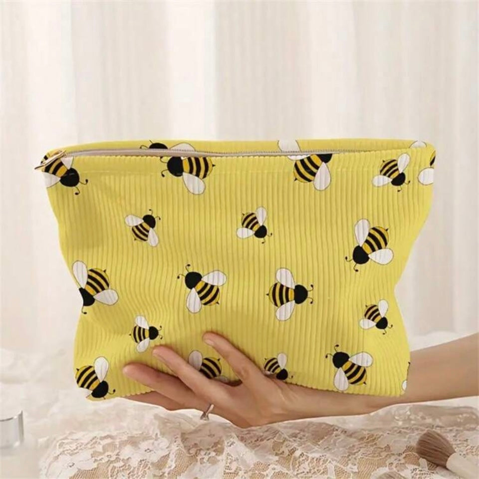 Neceser estampado abejas