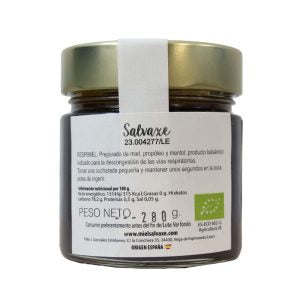 Respimiel (miel ecológica, propóleo y mentol)