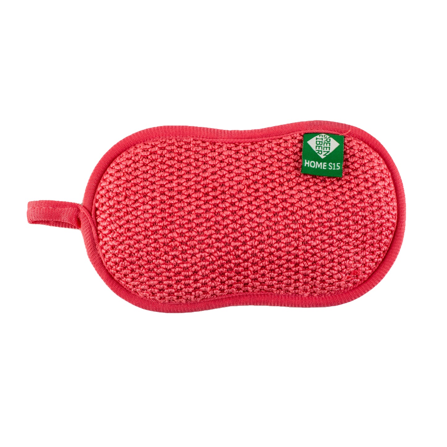 Green Fiber HOME S15 Esponja de fregar color fresa