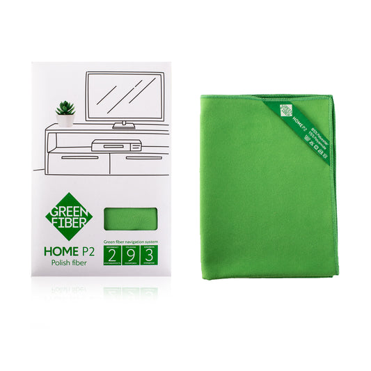Green Fiber HOME P2 Fiber de pulido, verde