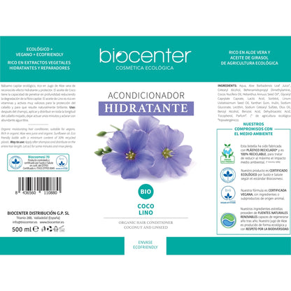 Acondicionador natural hidratante