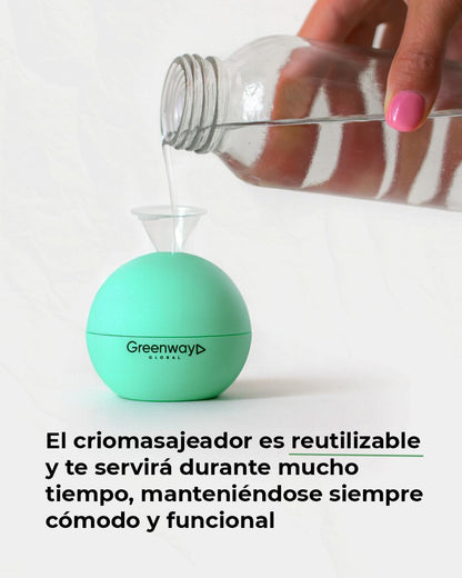 Cryo esfera masajeador facial y corporal