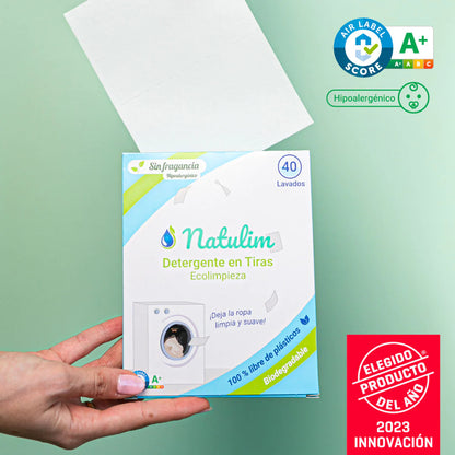 Detergente en tiras Natural