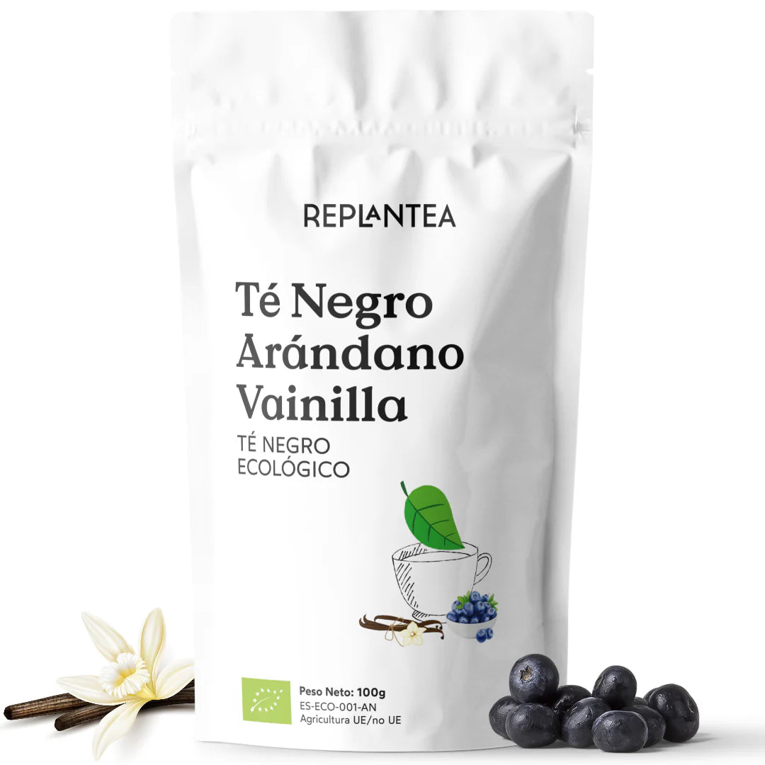 Te negro Arándano Vainilla