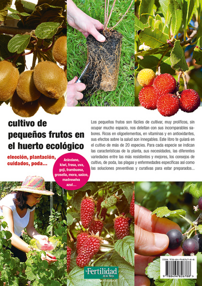 Cultivo de pequeños frutos en el huerto ecológico